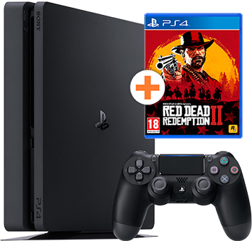 Sony PlayStation 4 Slim 500GB + Red Dead Redemption 2