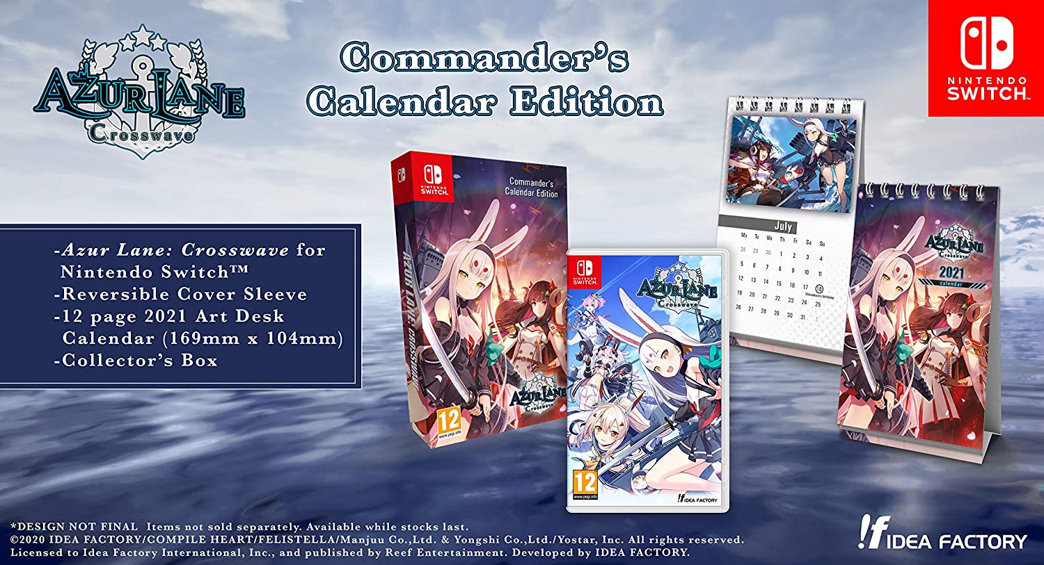 Azur Lane: Crosswave - Commanders Calendar Edition (Nintendo Switch)
