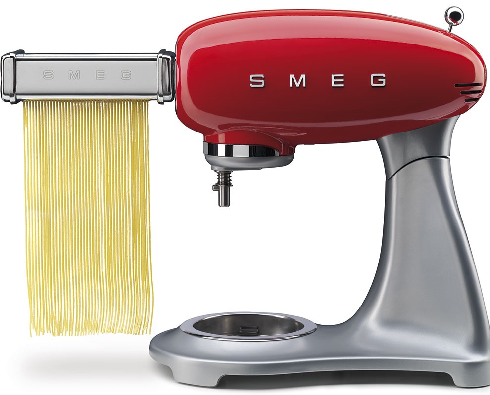 Приставка за спагети Smeg - SMSC01, за миксер, сребриста
