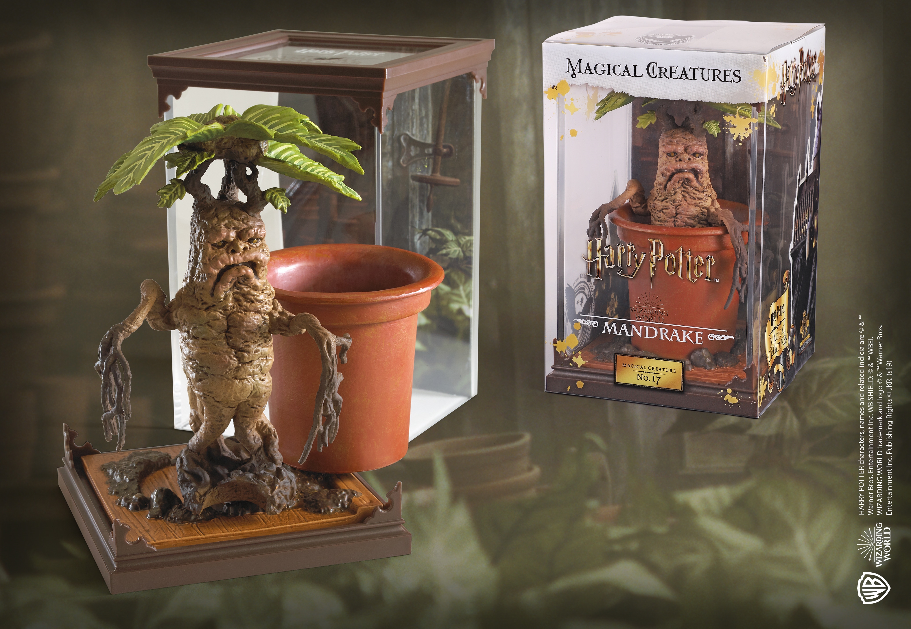 Статуетка The Noble Collection Movies: Harry Potter - Mandrake ( Magical Creatures), 13 cm